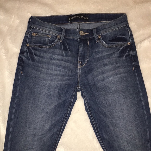 Express Mid Rise Jeans - Picture 3 of 4